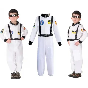 Karnevalový kostým Kostým Astronaut Kosmonaut Vesmírný Kombinéza Nasa 140-150 cm