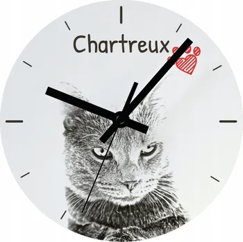 Hodiny Nástěnné hodiny Art-Dog bílé 20 cm