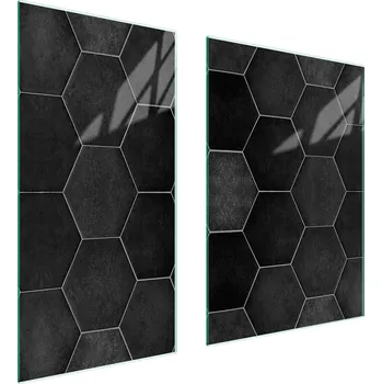 Kuchyňské prkénko Krájecí deska TMK ArtDeko sklo 2 ks