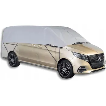 Plachta na motorové vozidlo Poloviční plachta / Kryt na auto VAN XL 390-420cm Exclusive MĚKKÁ