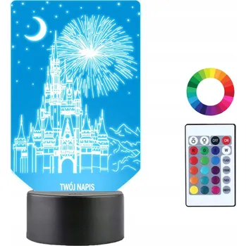 Lampička Plexido vícebarevná Noční lampa