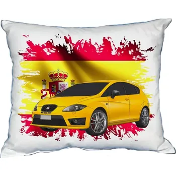 Povlak na dekorativní polštářek Polštářek s osobním autem Seat Leon Cupra 2009 (Polštářek s osobním autem )