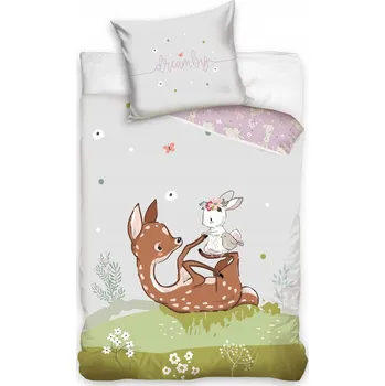 Povlečení Sada povlečení Carbotex 140 x 200 cm šedá