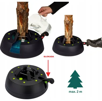 Stojánek na vánoční stromek STOJAN NA VÁNOČNÍ STROMEK KAMAI PRO NATURE START 1 AŽ 2 M