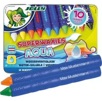 Pastelka Superwaxies AQUA 10 - JOLLY