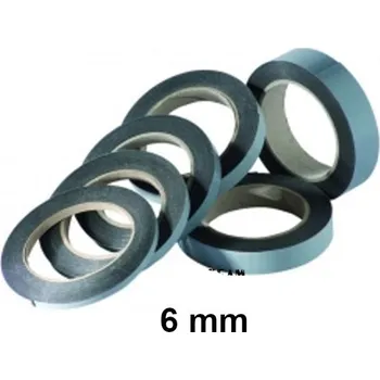 6 mm OBOUSTRANNÁ PÁSKA PRO LIŠTY, ZNAKY 772
