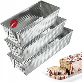 Forma na pečení KADAX FORMA NA BISKUPSKÝ CHLEBÍČEK FORMA NA PEČENÍ SADA XXL 3ks