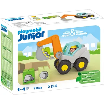 Stavebnice Playmobil 71684 Lžícový bagr