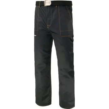 Pracovní obuv PRACOVNÍ KALHOTY DO PASU ČERNÉ GRANDMASTER vel. 46