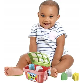 Hračka pro nejmenší HRAČKA WESOŁE WIADERKO PRO DĚTI KOŠÍK TŘÍDIČ TVARŮ A BAREV