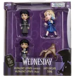 JADA kovové figurky Wednesday 4 ks 6,5 cm