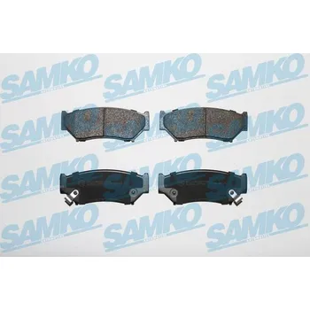 Brzdová destička Sada brzdových destiček, kotoučová brzda SAMKO 5SP396