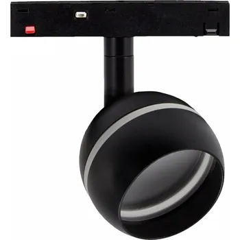 LED lišta Lištový magnetický reflektor Ball Ring Basic 10W 830 60° 48V černý