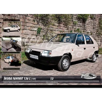 Pohlednice č. 13 - ŠKODA FAVORIT 136 L (1989)