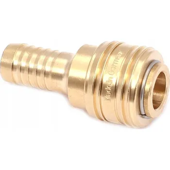 Hadicová spojka RYCHLOSPOJKA SPOJKA HADICE PNEUMATICKÉ 13 MM MOSAZNÁ RYCHLOSPOJKA