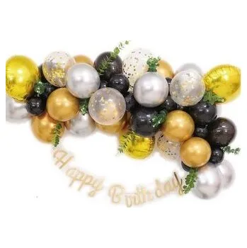 Set školních potřeb Zestaw balonów Happy Birthday 36el