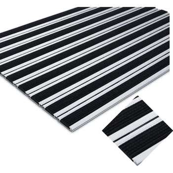 Rohožka POLENTEX GUMOVÁ ROHOŽKA PŘED DVEŘE VENKOVNÍ ČISTICÍ ZÓNA 60x40 C12