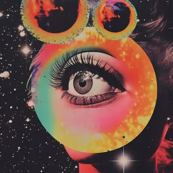 Plakát Plakát Oko v Kosmu bez rámu 100 x 100 cm