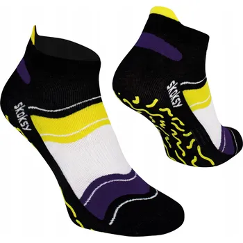 Dámské ponožky Ponožky Protiskluzové ABS Dámské Jóga Fitness Tělocvična 41-46 ZOOKSY