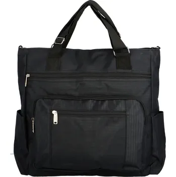 Kabelka Sportovní taška černá - Bellugio Gregan černá