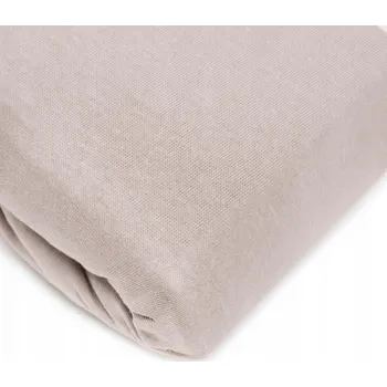 Prostěradlo PROSTĚRADLO CLAIRE jersey béžové 90x200 cm HOMLA