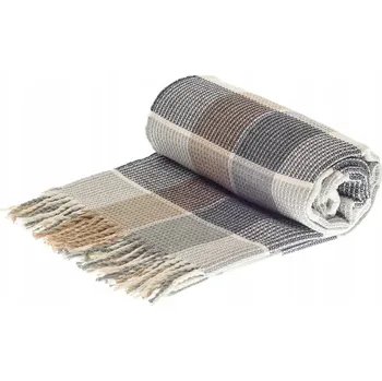 Prostěradlo Deka Rena Home bavlna 130 cm x 190 cm modrá