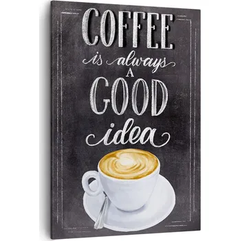 Obraz Obraz na plátně do obývacího pokoje ložnice 50x70 nápis obrazy na zeď canvas