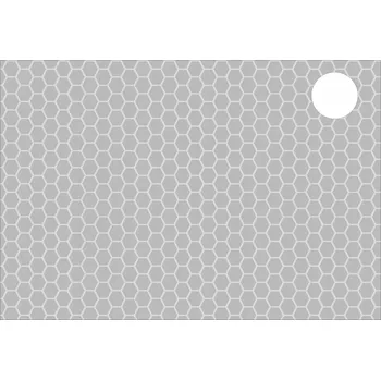 Psací podložka Podložka na psací stůl Micke 73x50 linie kruhů hypnóza