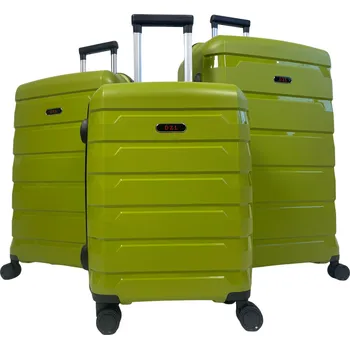 Cestovní kufry odolná sada DZL 3 ks L,M,S - Extremely Durable Collection PP-001 šedá