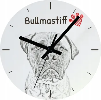 Hodiny Nástěnné hodiny Art-Dog bílé 20 cm