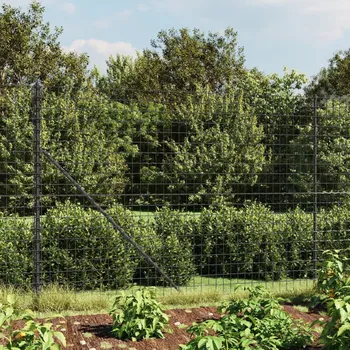 Plot OMAXI Drátěný plot s kotevními hroty antracitový 1,4 x 25 m 780081