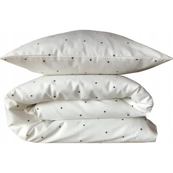 Povlečení Povlečení do postýlky Sroka Białoboka s puntíky 70 x 100 cm