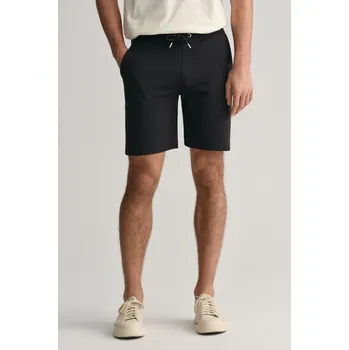 TEPLÁKOVÉ ŠORTKY GANT REG SHIELD SWEAT SHORTS BLACK