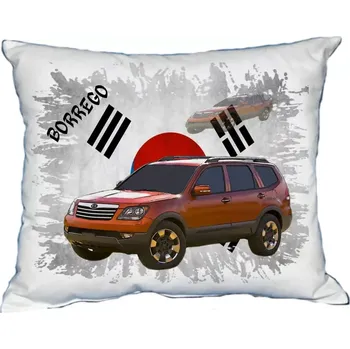 Povlak na polštářek Polštářek s osobním autem Kia Borrego (Polštářek s osobním autem )