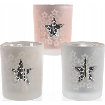 Svícen Svícen sklo Kaemingk 8,3 cm