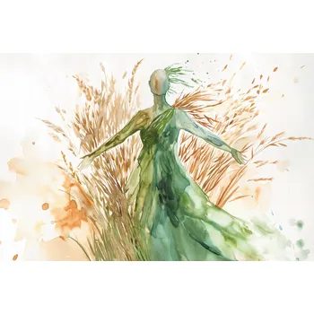 Plakát Plakát Slaměná Silueta bez rámu 91,5 x 60 cm