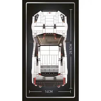 ostatní stavebnice Mould King Autíčko 1034 ks Bílý