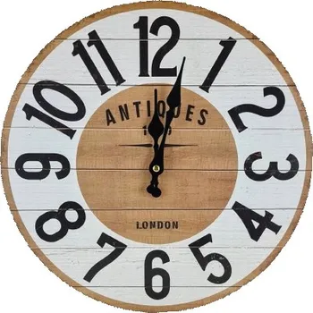 Hodiny Nástěnné hodiny Dakls hnědé 34 cm