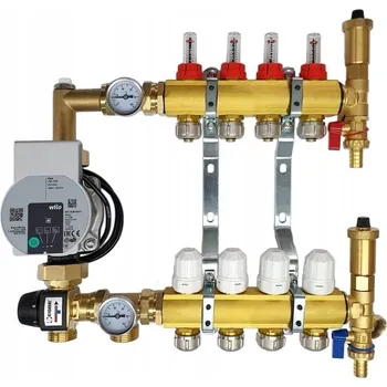 rozdělovač topení Rozdělovač Instal-Hurt pro 4 okruhy