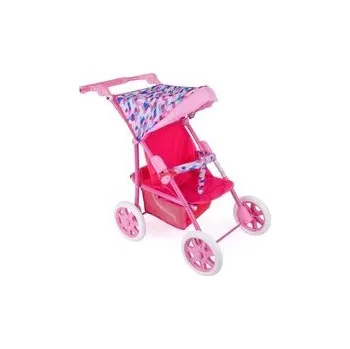 Panenka Wózek dla lalek spacerowy z regulowaną wysokością
