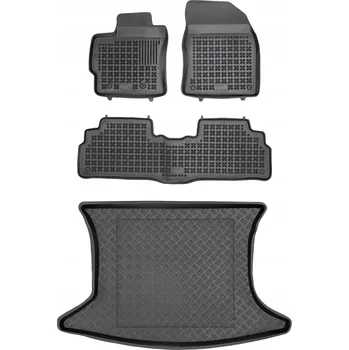 autokoberec Sada koberců a rohože pro Toyota VERSO 2009-2018