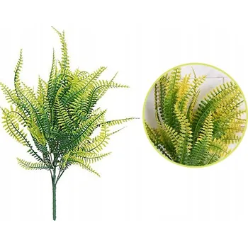 umělá květina UMĚLÝ KVĚT KAPRADÍ zelené do kytice, dekorace, KOMPOZICE, LISTY KAPRADÍ
