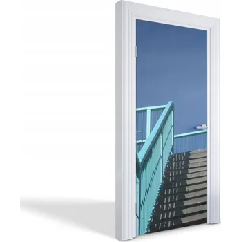 Fototapeta Dekorativní samolepka na dveře, skříň nebo nábytek - Schody do nebe 95x205 cm