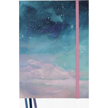 Fototapeta Notes Devangari B5 modrý