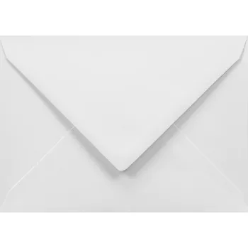 Obálka Ozdobné obálky C6 Amber, hladké bílé, delta - 50 Ks.