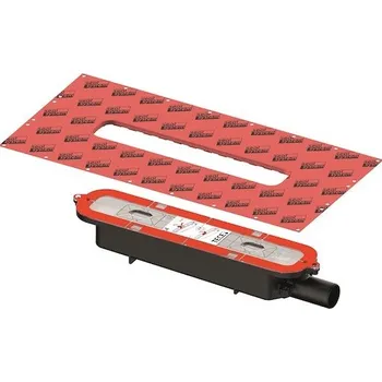 sprchový žlab Sifon Tece Tecedrainprofile plast černá 673001