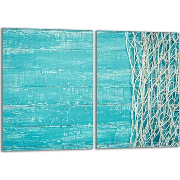 Kuchyňské prkénko Krájecí deska TMK ArtDeko sklo 2 ks