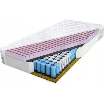 Matrace Matrace MATERACE Z GÓR POCKET BREEZE CUBE H2+ H3+ střední 200 x 90 x 25 cm