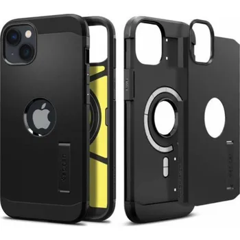 Pouzdro na mobilní telefon Pouzdro Spigen Tough Armor Mag MagSafe pro Apple iPhone 14 černé