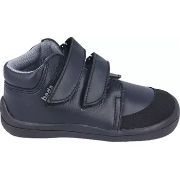 Dívčí tenisky Beda barefoot Just black 02 - celoroční boty s membránou 35